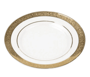 <h6> Majestic Gold Dessert Plate</h6> 